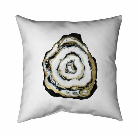 FONDO 20 x 20 in. Golden Agate-Double Sided Print Indoor Pillow FO2772432
